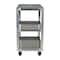 Vestil Aluminum Service Cart, 3 Shelves, 22x36, Aluminum, 660 lb Load Capacity, 3 Shelves, 21.9375" W SCA3-2236 - alternate 3